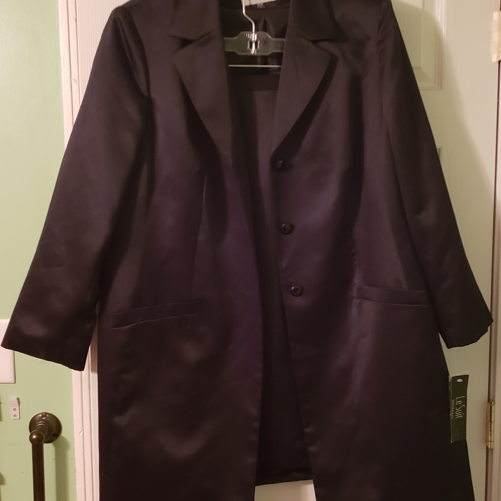 2 Piece Black Skirt Suit
